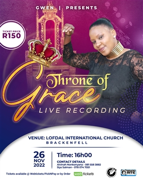 Gwen Qave - Throne Of Grace Live CD/DVD Recording
