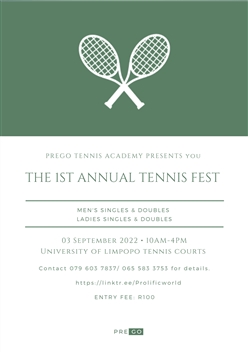 The 1st Annual Tennis Fest